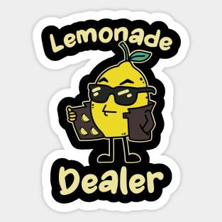 Lemonade Stand, Lemonade Dealer Sticker